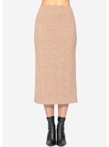 SASSYCLASSY Maxi Rock (Röcke) in taupe
