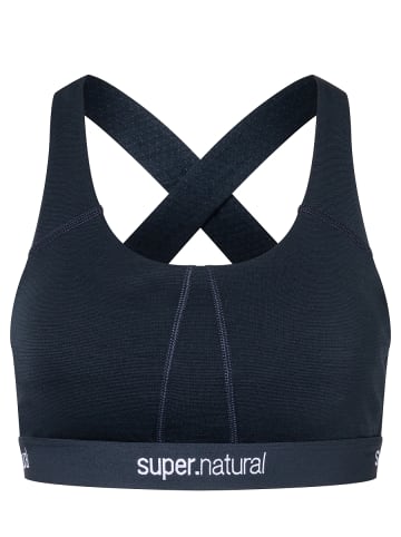 super.natural Merino Bra W FEEL GOOD BRA in blau