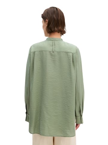 Marc O'Polo Crinkle-Bluse regular in Fresh Sage