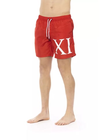Bikkembergs Rot Polyester Herren Bade Kurz