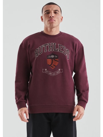 QS Sweatshirt in 49D0_bordeaux