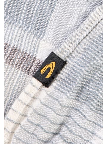 Camel Active Multicolour Webschal aus Baumwoll-Twill in Sonnengelb