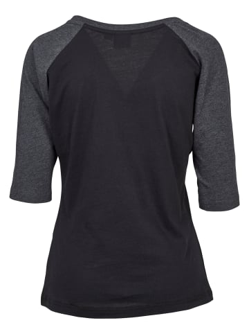 Urban Classics Longsleeves in black/charcoal