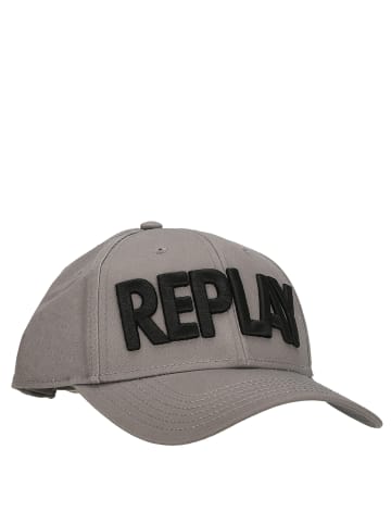 Replay Men's Accessoires -Cap in darck grey black