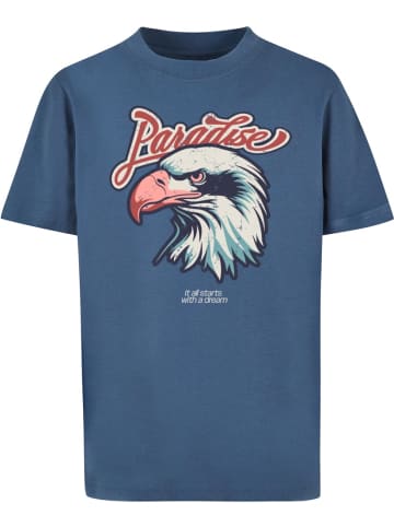 Mister Tee Shirt "Paradise Eagle Tee" in Blau