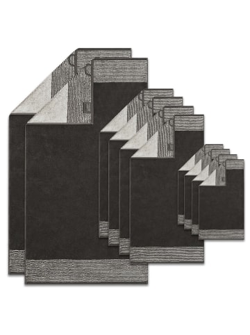 Cawö Handtuch 1er Pack, 10er Pack in Basalt