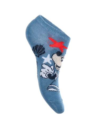 Disney Minnie Mouse 3er-Set: Socken Sneaker Strümpfe in Mehrfarbig