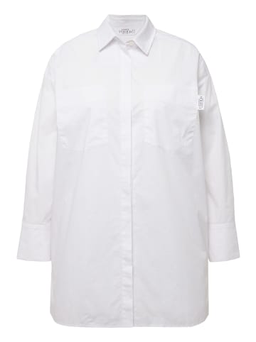 Studio Untold Hemdbluse in schneeweiß