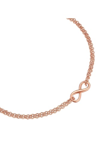 Glanzstücke München Armband Infinity aus Sterling Silber in roségold