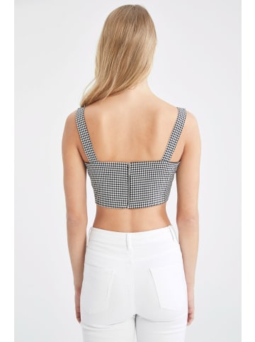 DeFacto Crop-Top CROPPED FIT in Schwarz