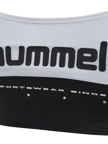 Hummel Bade-T-Shirt Hmlcindi Swim Top in WHITE/BLACK