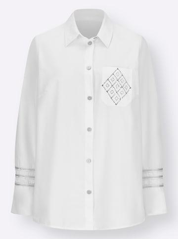 WITT WEIDEN Langarm-Bluse in ecru