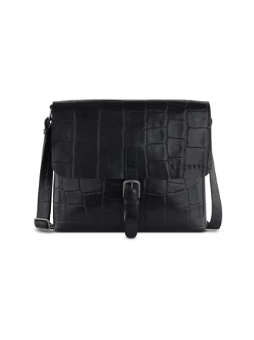 Bugatti Umhängetasche Nevio Messenger in Schwarz