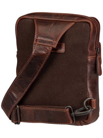 Greenburry Rucksack Rugged Body-Crossover Bag III in Teak Brown