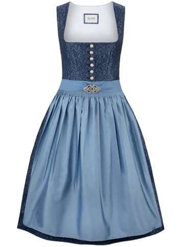 Stockerpoint Langes Dirndl "Leonora" in blau