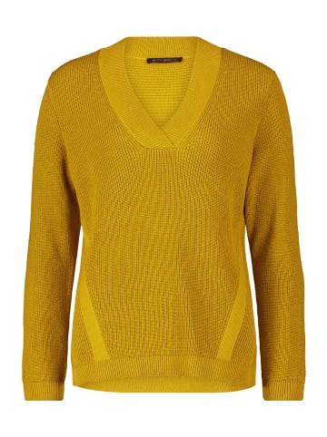 Betty Barclay Strickpullover mit V-Ausschnitt in Gelb