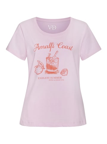VIVANCE DREAMS Pyjamaoberteil in rosa