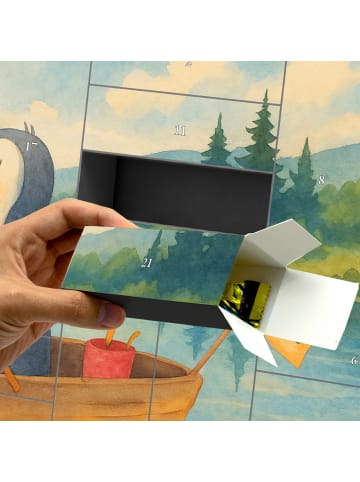 Mr. & Mrs. Panda Adventskalender Zum Selbst Befüllen Pinguin Ang... in Weiß