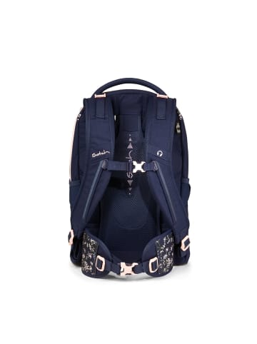 Satch Schulrucksack Pack Bloomy Breeze in blau/rosa