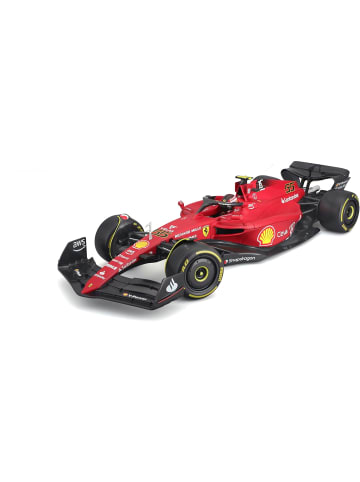 Bburago Modellauto - F1 Ferrari SF-23, 2023 Sainz Maßstab 1:18 in rot