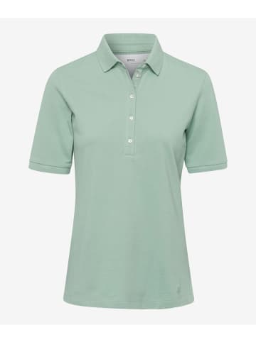 BRAX  Poloshirt in Grün