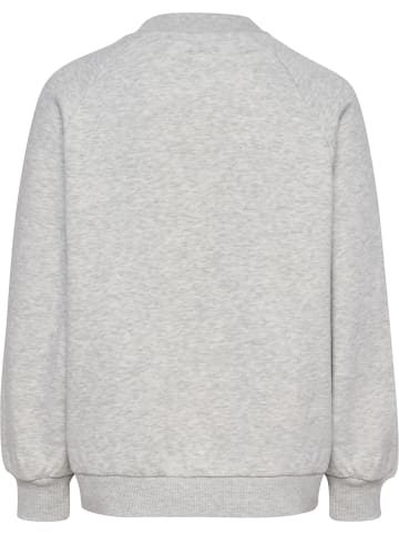 Hummel Sweatshirt Hmljr Oversized Kinder in LIGHT GREY MELANGE