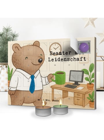 Mr. & Mrs. Panda adventskalender mit kerzen Beamter Leidenschaft... in Weiß