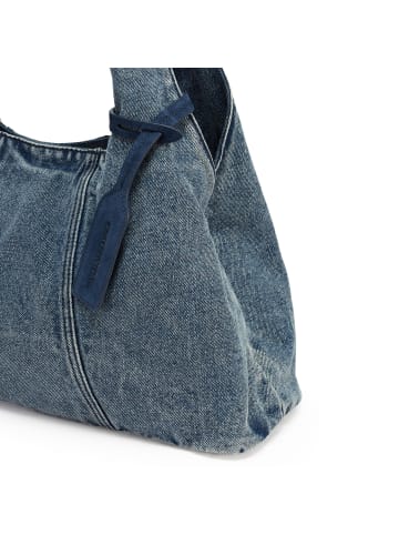 Les Visionnaires Paz Essential Schultertasche 49 cm in washed denim