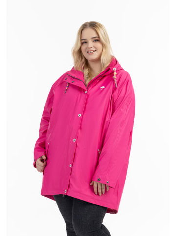 Schmuddelwedda Plus Size Regenmantel in Pink-280