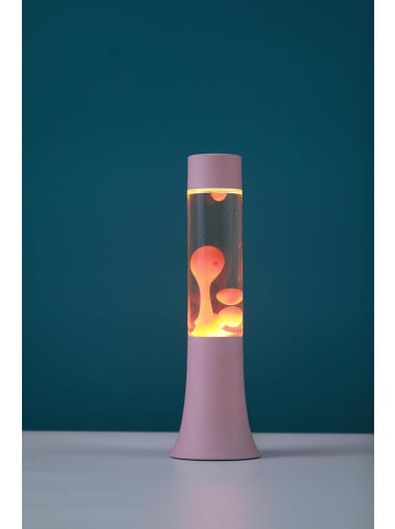 i-Total Lavalampe Magie Einzigartiges für Ihr Zuhause Rosa Pastell Flared