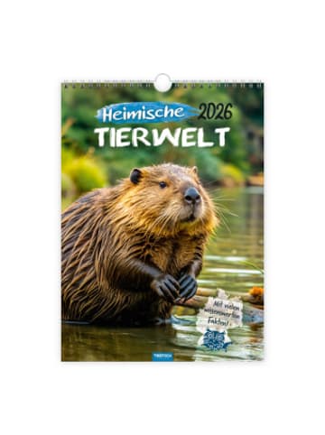 Trötsch Kalender - Trötsch Classickalender Heimische Tierwelt 2026