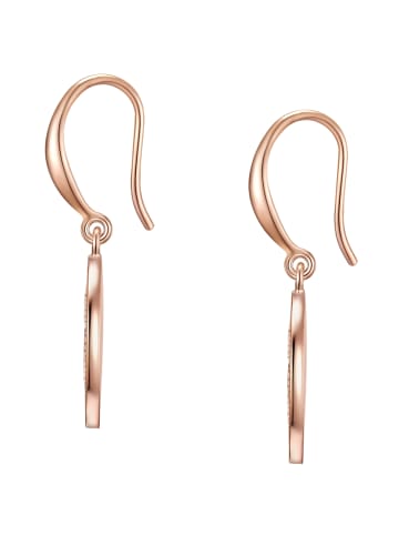 Lulu & Jane Ohrstecker Stern aus Messing mit Zirkonia in roségold