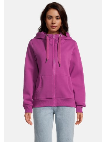 Salzhaut Sweatjacke SÖÖTE in Plum