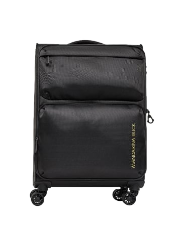Mandarina Duck Zephyr 4 Rollen Trolley M 67 cm mit Dehnfalte in black
