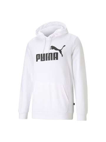 Puma Kapuzenpullover mit großem Logo Weiß