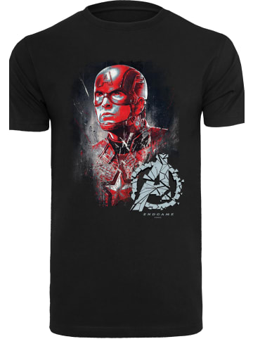 F4NT4STIC T-Shirt Marvel Avengers Endgame Captain America in schwarz