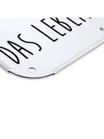 Mr. & Mrs. Panda tafel Einhorn Spaziergang mit Spruch in Weiß