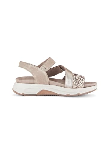 rollingsoft Plateau Sandalen in gold