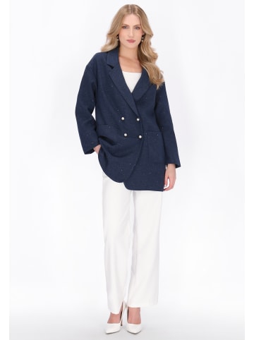 DreiMaster Women Coat in navy