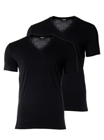 Dsquared² T-Shirt 2er Pack in Schwarz