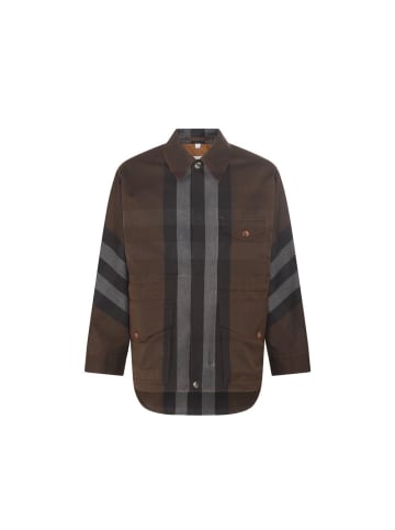 Braun Baumwolle Parka