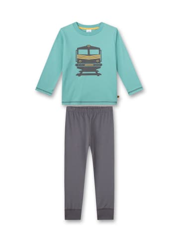 Sanetta Pyjama in Grün