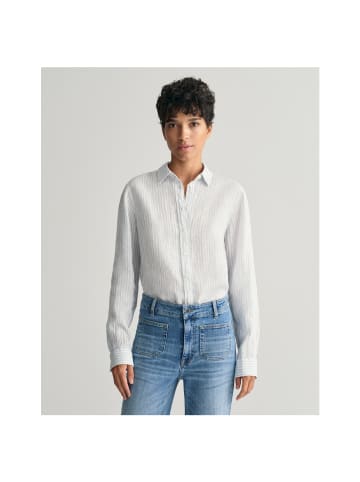 Gant Langarmbluse in Light Blue