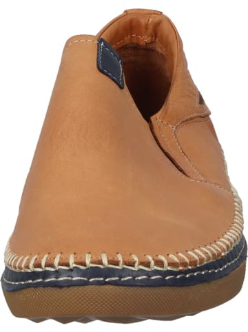 manitu Sportliche Slipper in tan