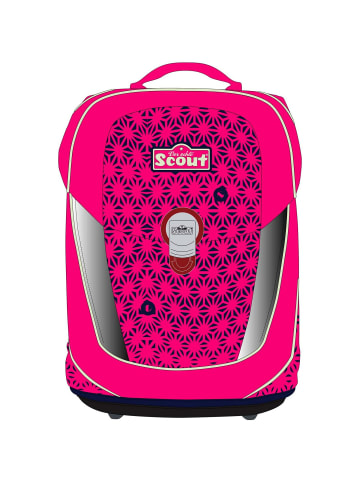 Scout Sunny II Schulranzen Set 4-tlg. Neon Safety Pink Glow in pink