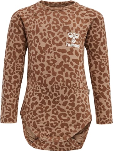 Hummel Outdoor Overall "Nomi Body Longsleeve" in Braun