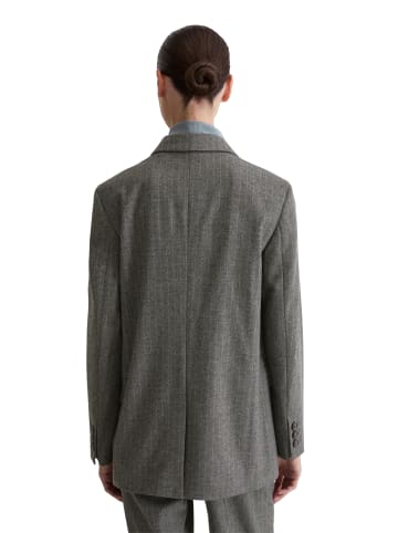 Marc O'Polo Nadelstreifenblazer straight in multi/rocky grey melange