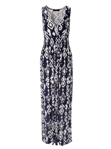 Aniston CASUAL Sommerkleid in marine-wollweiß