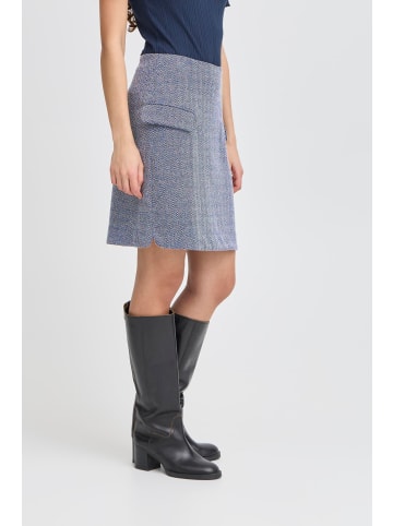 ICHI Casual IHKATE A-shape in PATRIOT BLUE HERRINGBONE