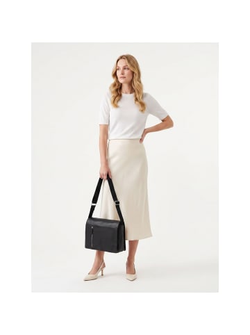 Strellson Kennington Messenger Leder 38 cm Laptopfach in black